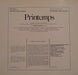 Carl Orff, Gunild Keetman – Printemps LP vinyl record, image 2 of 10