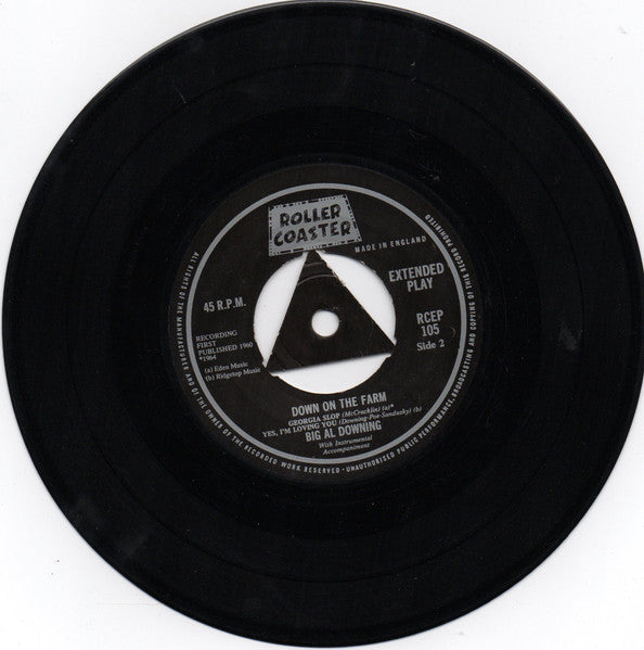 Al Downing – Down On The Farm With Big Al Downing 7" vinyl record, image 3 of 3