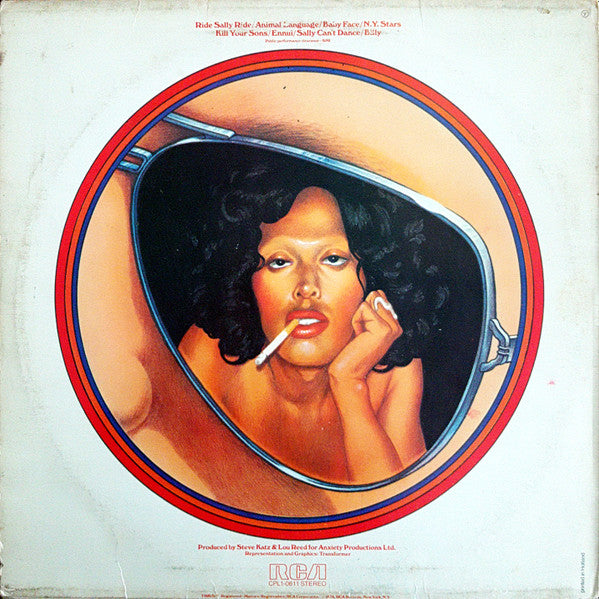 Lou Reed – Sally Can't Dance LP vinyl record, image 2 of 5