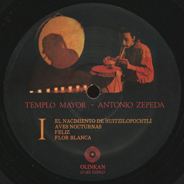 Antonio Zepeda – Templo Mayor - Música Con Instrumentos Prehispánicos (2xLP) LP vinyl record, image 5 of 8