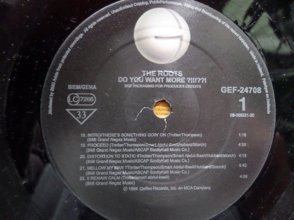 The Roots – Do You Want More?!!!??! (2xLP) LP vinyl record, image 3 of 10
