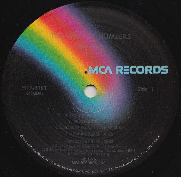 The Who – The Who By Numbers LP vinyl record, image 3 of 4