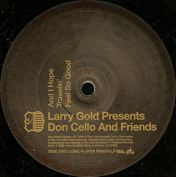 Larry Gold – Don Cello And Friends (2xLP) LP vinyl record, image 3 of 7