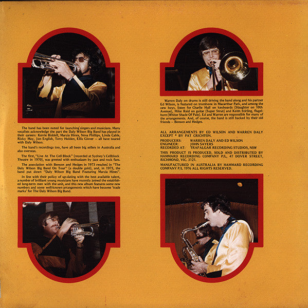 Daly-Wilson Big Band – In Australia '77 LP vinyl record, image 3 of 6