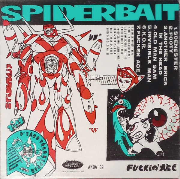 Spiderbait – P'Tang Yang Kipper Bang-Uh 10" vinyl record, image 6 of 6