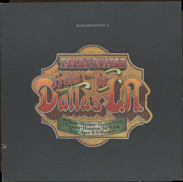 Various – Texas Guitar - From Dallas To L.A.