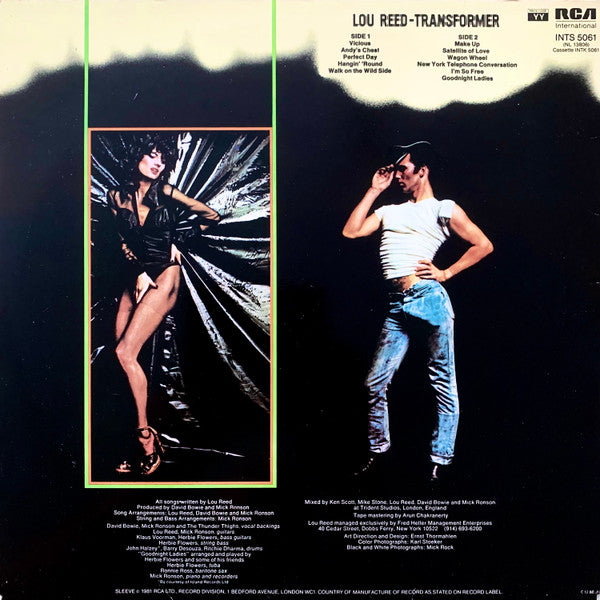 Lou Reed – Transformer LP vinyl record, image 2 of 4