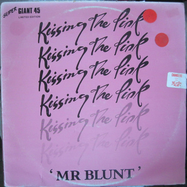 Kissing The Pink – Mr Blunt 12" vinyl record, image 1 of 3