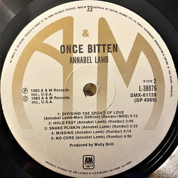 Annabel Lamb – Once Bitten LP vinyl record, image 6 of 6