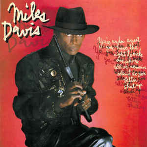 Miles Davis – You're Under Arrest LP vinyl record, image 1 of 2
