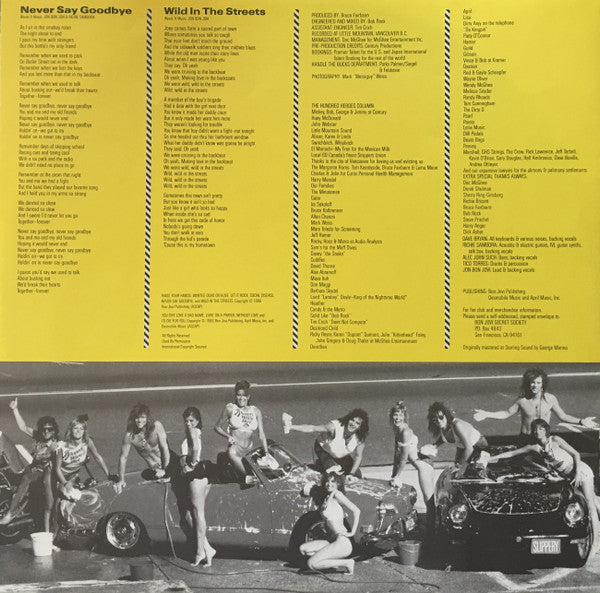 Bon Jovi – Slippery When Wet LP vinyl record, image 6 of 6