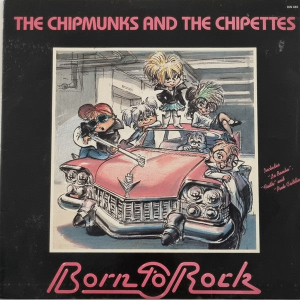 The Chipmunks, The Chipettes – Born To Rock LP vinyl record, image 1 of 4