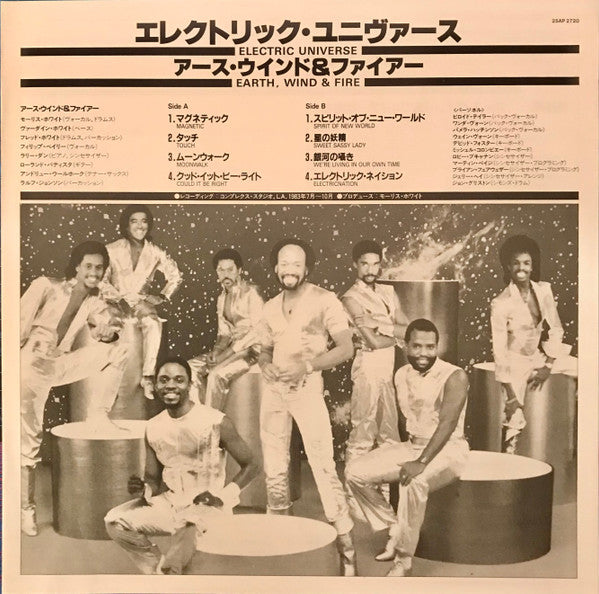 Earth, Wind & Fire – Electric Universe LP vinyl record, image 8 of 10
