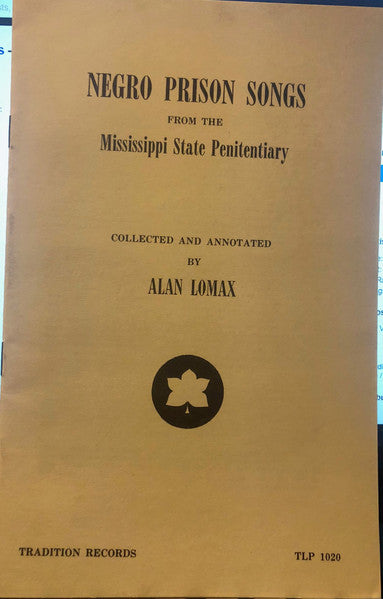 Alan Lomax – Negro Prison Songs From The Mississippi State Penitentiary LP vinyl record, image 5 of 10