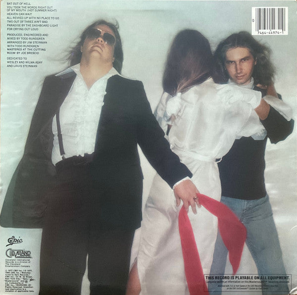 Meat Loaf – Bat Out Of Hell LP vinyl record, image 2 of 9