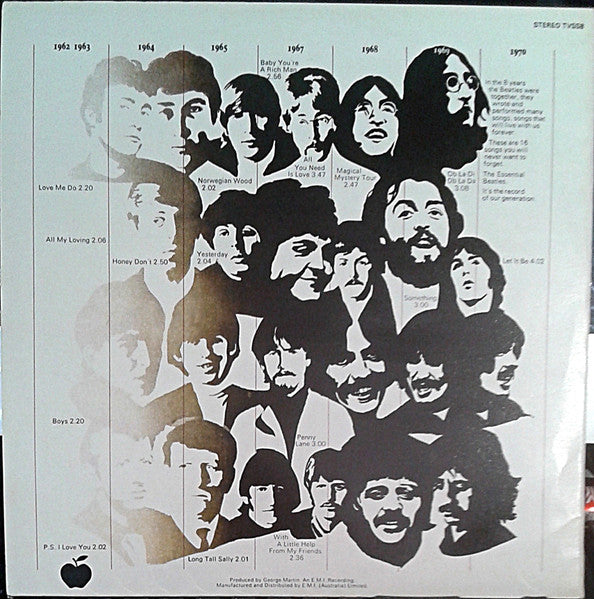 The Beatles – The Essential Beatles LP vinyl record, image 2 of 4