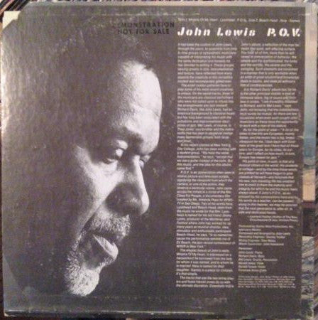 John Lewis – P.O.V. LP vinyl record, image 2 of 4