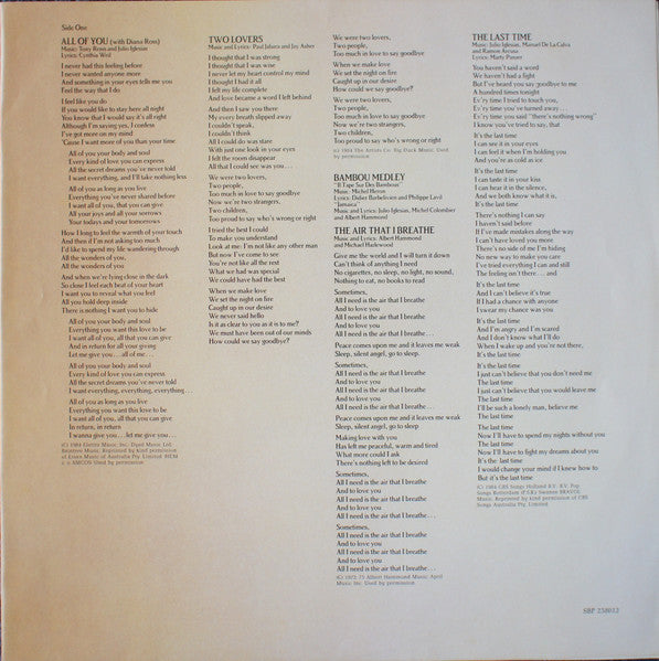Julio Iglesias – 1100 Bel Air Place LP vinyl record, image 4 of 8