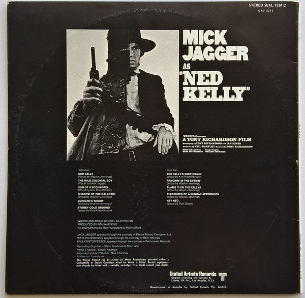 Various – Mick Jagger As Ned Kelly LP vinyl record, image 3 of 4