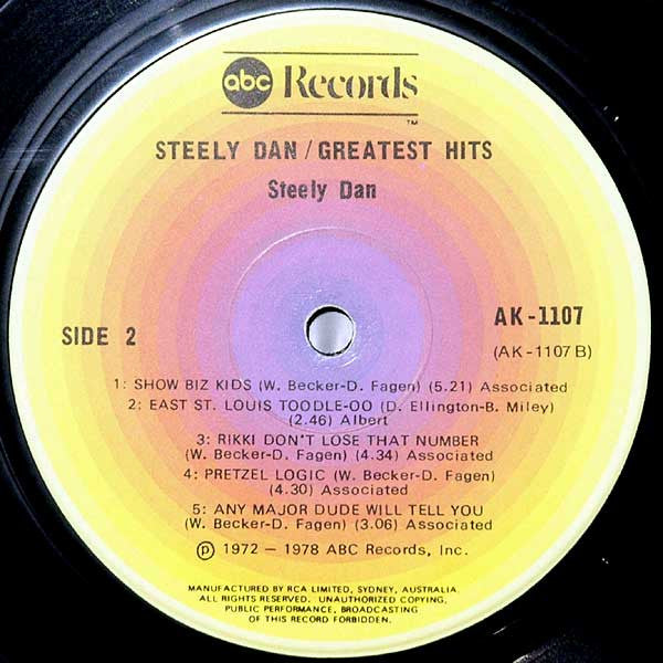 Steely Dan – Greatest Hits (2xLP) LP vinyl record, image 6 of 8
