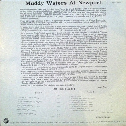 Muddy Waters – Muddy Waters At Newport 1960 LP vinyl record, image 2 of 4