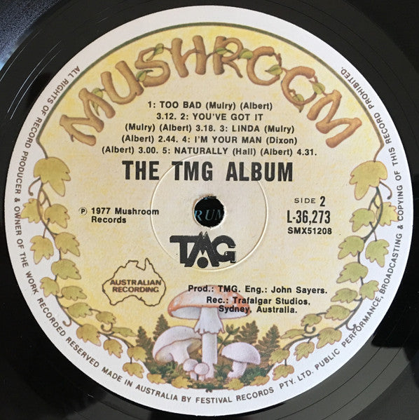 Ted Mulry Gang – The T.M.G. Album LP vinyl record, image 5 of 5