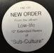 New Order – Sub-Culture 12" vinyl record, image 5 of 5