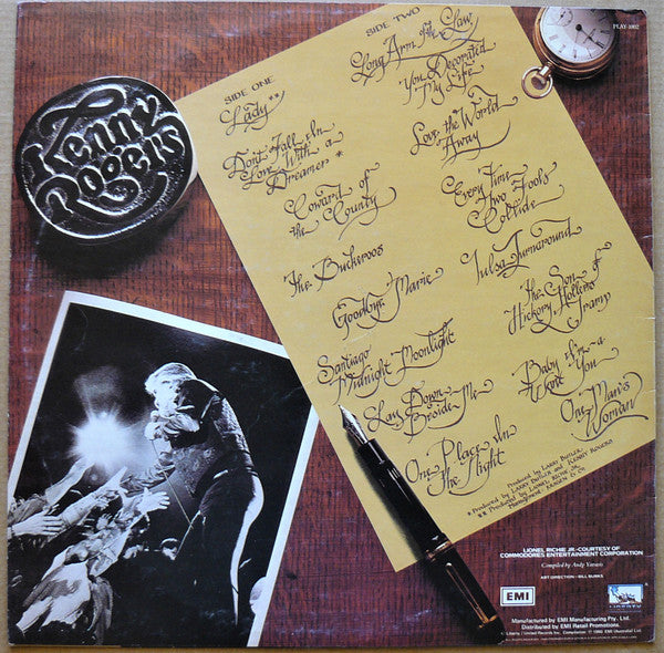 Kenny Rogers – The Best Of Kenny Rogers Vol. 2 LP vinyl record, image 2 of 5