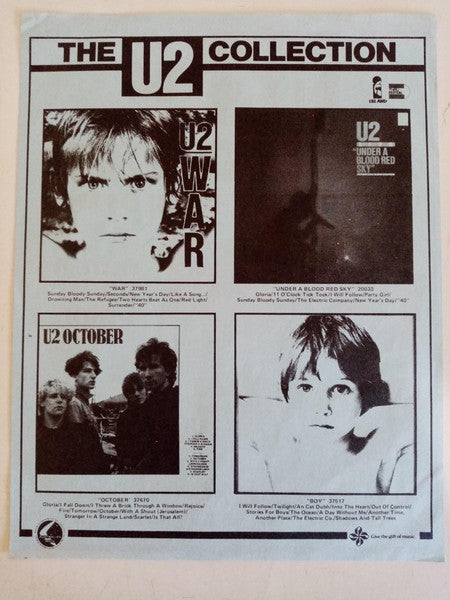 U2 – The Unforgettable Fire LP vinyl record, image 10 of 10