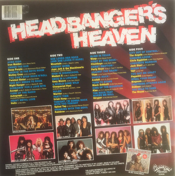 Various – Headbanger's Heaven (2xLP) LP vinyl record, image 2 of 7