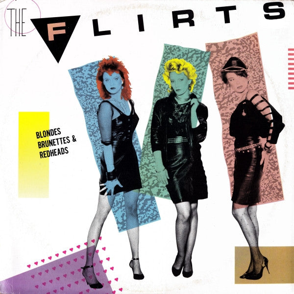 The Flirts – Blondes Brunettes & Redheads LP vinyl record, image 1 of 4