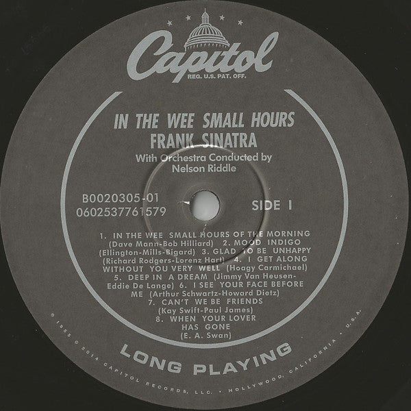 Frank Sinatra – In The Wee Small Hours LP vinyl record, image 3 of 10