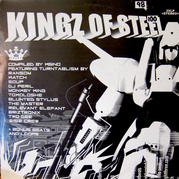 Various – Kingz Of Steel (2xLP) LP vinyl record, image 1 of 6