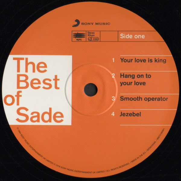 Sade – The Best Of Sade (2xLP) LP vinyl record, image 6 of 10