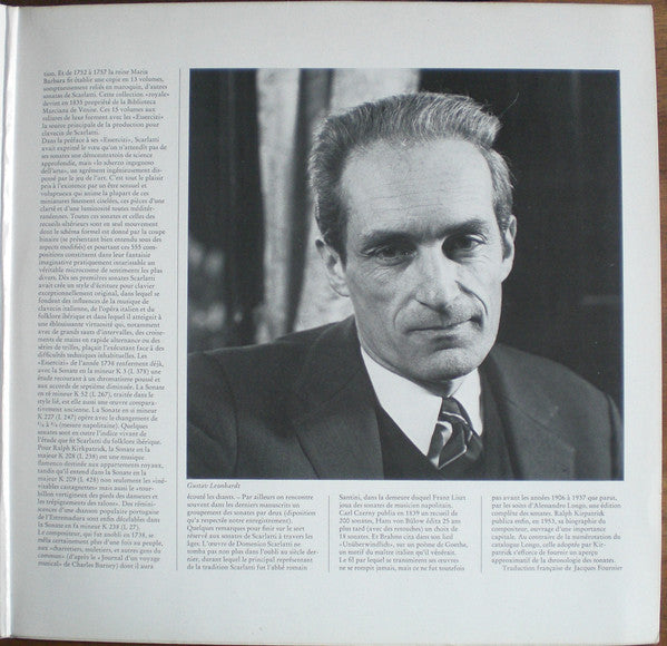 Domenico Scarlatti, Gustav Leonhardt – 14 Sonate Per Clavicembalo LP vinyl record, image 3 of 6