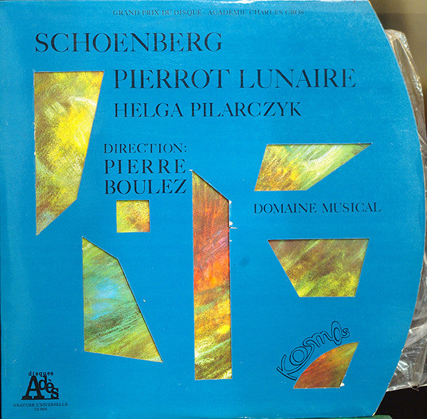 Arnold Schoenberg, Helga Pilarczyk, Pierre Boulez – Pierrot Lunaire LP vinyl record