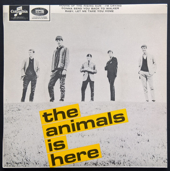 The Animals – The Animals Is Here 7" vinyl record, image 1 of 4