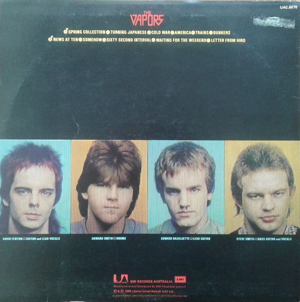 The Vapors – New Clear Days LP vinyl record, image 2 of 6