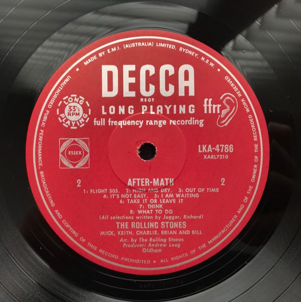 The Rolling Stones – Aftermath LP vinyl record, image 4 of 4