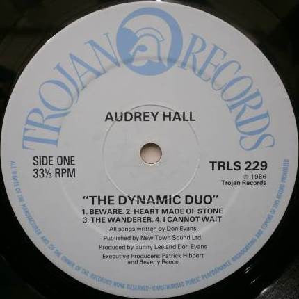 Audrey Hall, Don Evans – The Dynamic Duo LP vinyl record, image 3 of 4