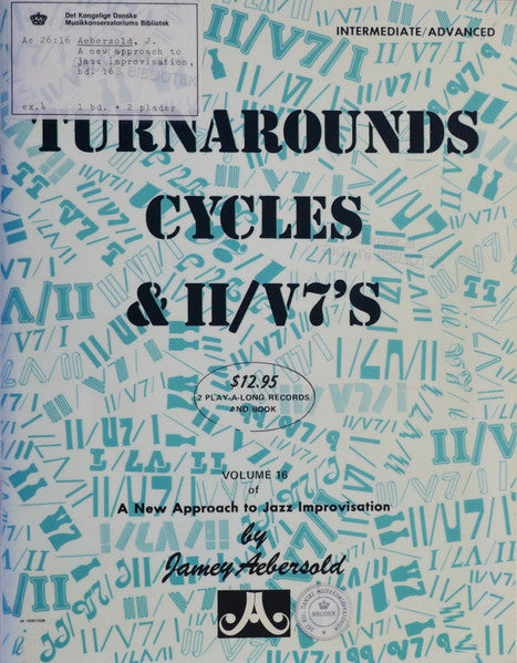 Jamey Aebersold – Turnarounds, Cycles & II/V7's (2xLP) LP vinyl record, image 7 of 7