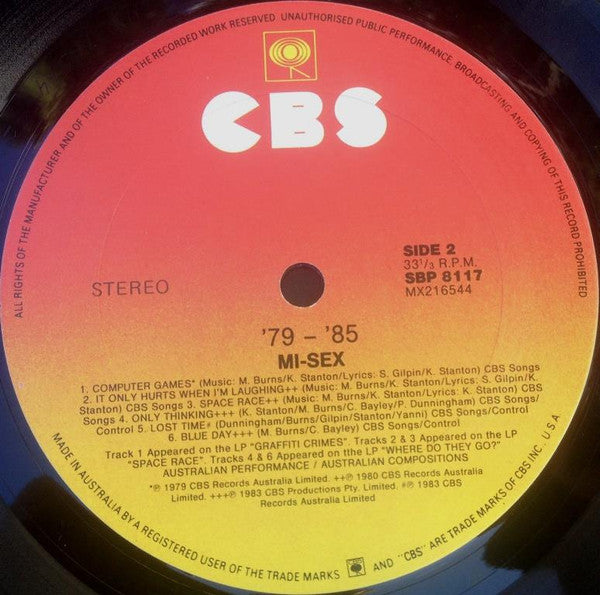 Mi-Sex – '79-'85 LP vinyl record, image 6 of 8