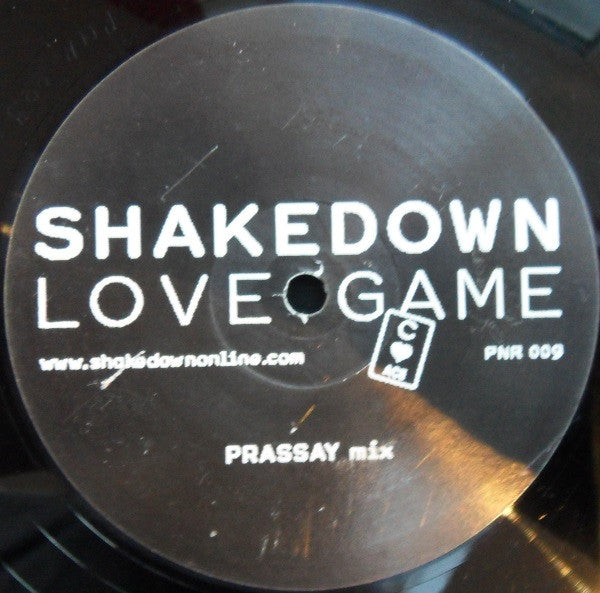 Shakedown – Love Game 12" vinyl record, image 2 of 2