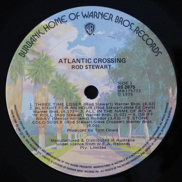 Rod Stewart – Atlantic Crossing LP vinyl record, image 5 of 6