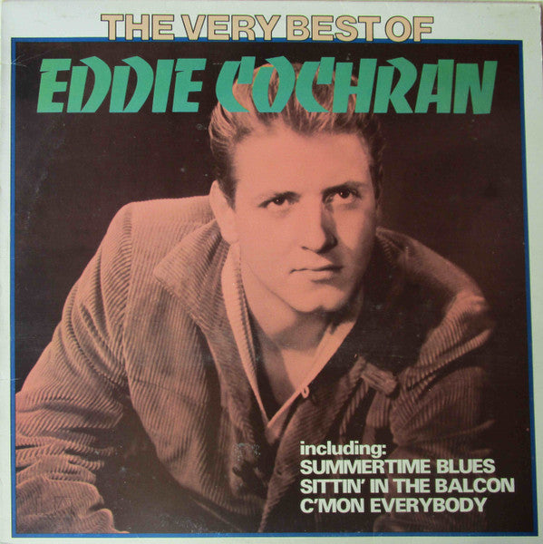 Eddie Cochran – The Very Best Of Eddie Cochran LP vinyl record, image 1 of 4