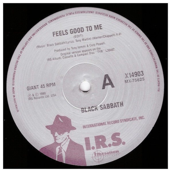 Black Sabbath – Feels Good To Me 12" vinyl record, image 3 of 3