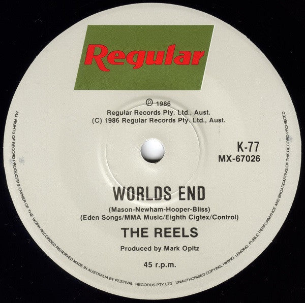 The Reels – Bad Moon Rising 7" vinyl record, image 4 of 4