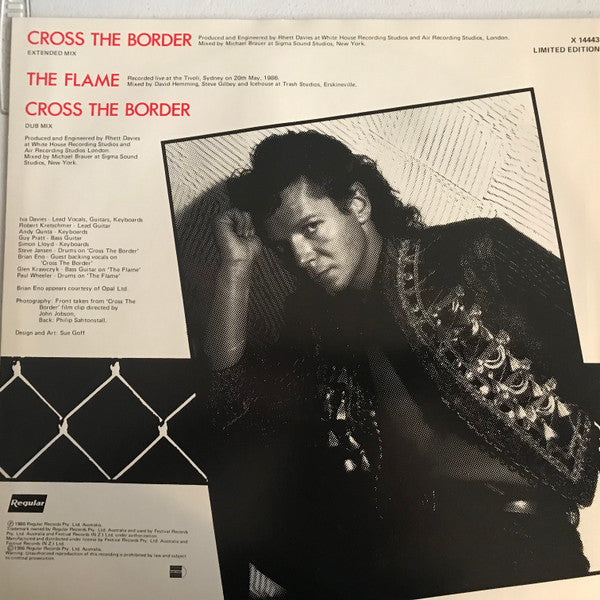Icehouse – Cross The Border 12" vinyl record, image 2 of 4