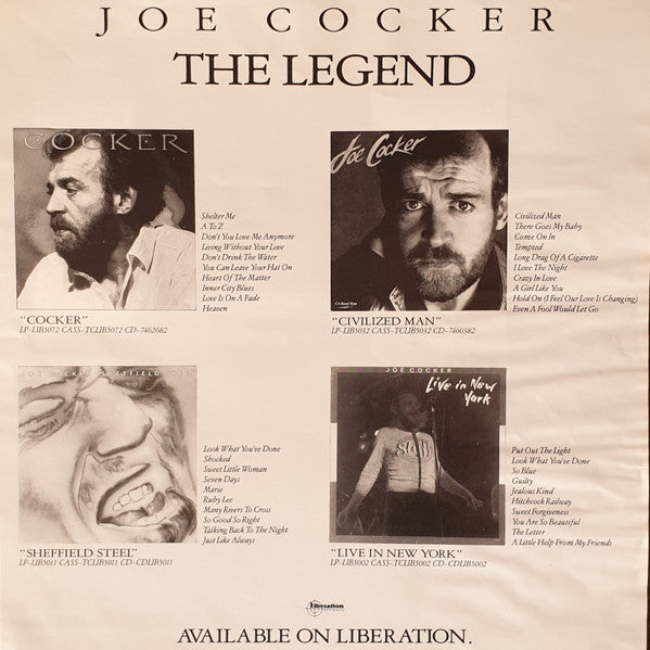 Joe Cocker – Unchain My Heart LP vinyl record, image 3 of 5