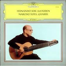 Fernando Sor, Narciso Yepes – 24 Etüden LP vinyl record, image 1 of 3